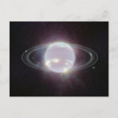 JWST-ringen van Planet Neptune Briefkaart (Voorkant)