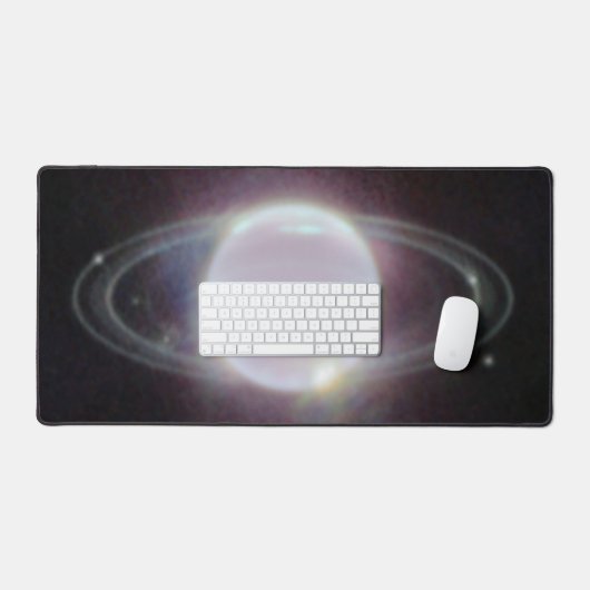 JWST-ringen van Planet Neptune Bureaumat (Keyboard & Muis)