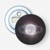 JWST-ringen van Planet Neptune Button Flesopener (Voorkant)
