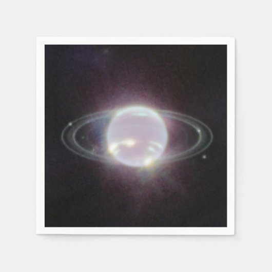 JWST-ringen van Planet Neptune Servet (Voorkant)