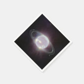 JWST-ringen van Planet Neptune Servet (Hoek)