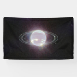 JWST-ringen van Planet Neptune Spandoek