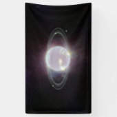 JWST-ringen van Planet Neptune Spandoek (Verticaal)