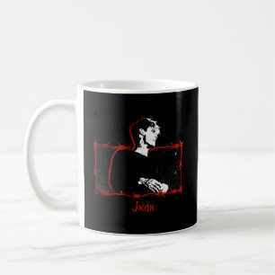 JXDN prikkeldraad portret Koffiemok