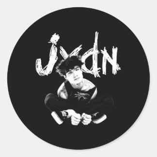 JXDN Sitting Ronde Sticker