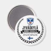 Jyväskylä Magneet (Voorkant / Achterkant)