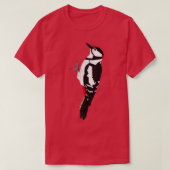 jzzelspecht - vogelmotief - ontwerp t-shirt (Design voorkant)