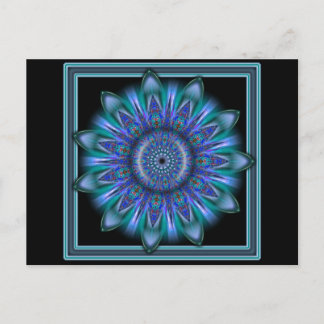 K111 Blauwe barst Briefkaart