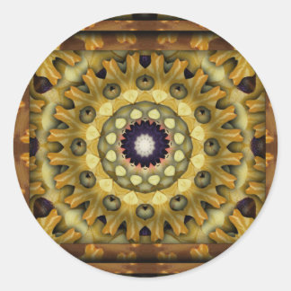 K117 Autumn Kali Ronde Sticker