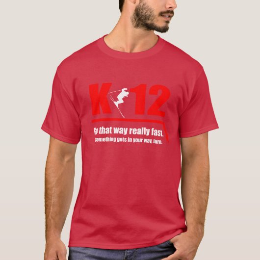 K12 Donkere vrienden T-shirt (Voorkant)