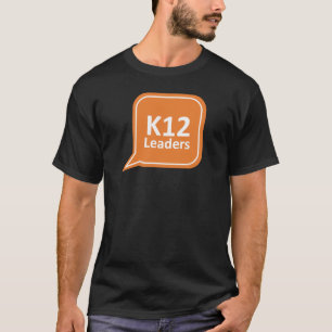 K12-leiders spreken over een knuppel t-shirt
