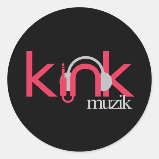 K1nkMuzik Sticker (Voorkant)