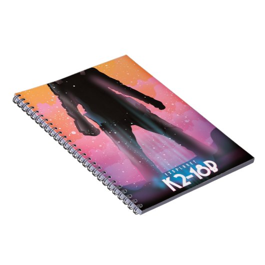 K2-18b exoplaneet ruimte kunst notitieboek (Rechterzijde)