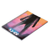 K2-18b exoplaneet ruimte kunst notitieboek (Linkerzijde)