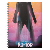 K2-18b exoplaneet ruimte kunst notitieboek (Voorkant)