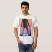 K2-18b exoplaneet ruimte kunst t-shirt (Voorkant volledig)