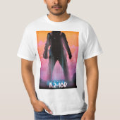 K2-18b exoplaneet ruimte kunst t-shirt (Voorkant)