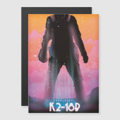 K2-18b exoplanet space art. (Voorkant / Achterkant)