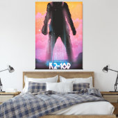 K2-18b exoplanet space art. canvas afdruk (Insitu (Slaapkamer))
