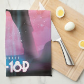 K2-18b exoplanet space art. theedoek (Quarter Fold)