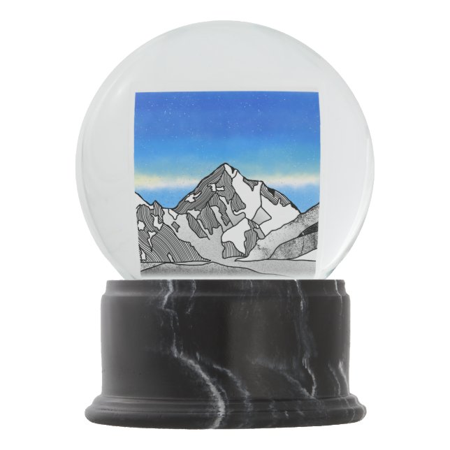 K2 Berg Sneeuwbol (Voorkant)
