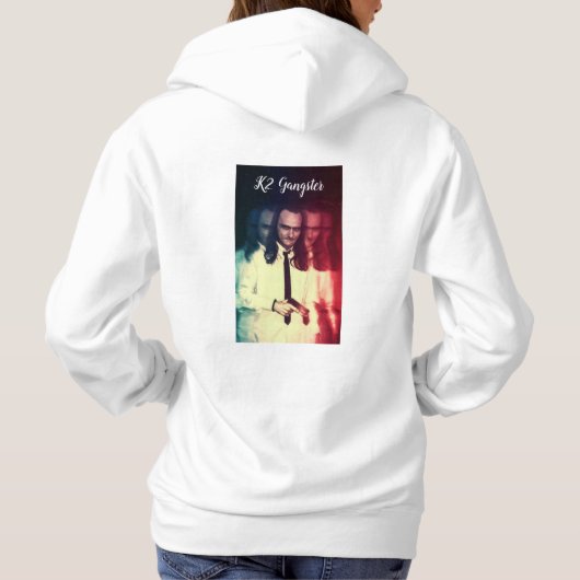 k2 gangster hoodie (Achterkant)