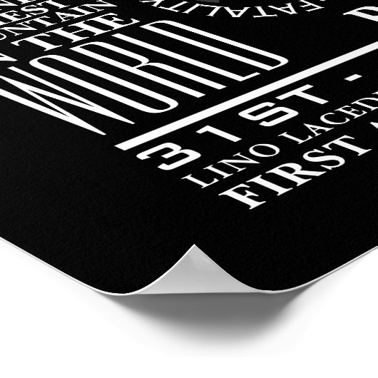 K2, informatie over de opruiing van de bergen poster (Hoek)