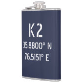 K2 Latitude-breedtegraad Heupfles (Links)