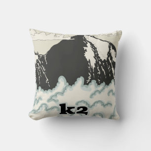K2 Mountain Reisposter Kussen