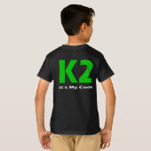 K2 T-SHIRT (Achterkant volledig)