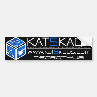 K5K Blue Bumpersticker
