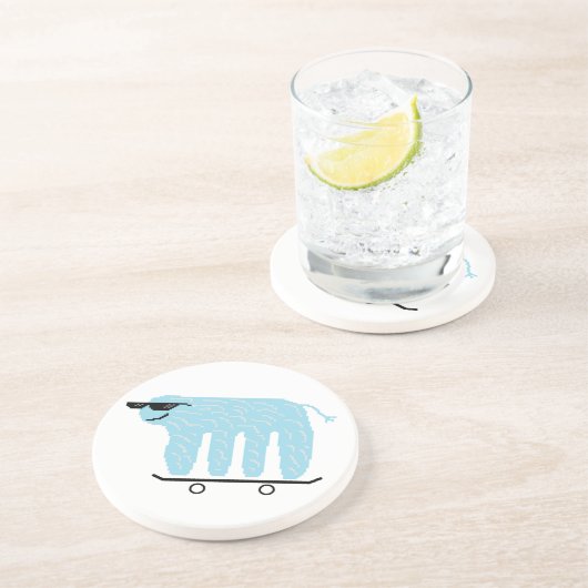 k8r boi zandsteen onderzetter (Zijkant)