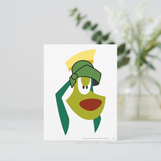 K9 aanval briefkaart (Staand voorkant)