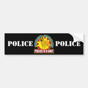 K9 Belgisch Malinois Bite Bumpersticker