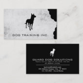 K9 | Bite Mark | Grunge Visitekaartje (Voorkant / Achterkant)