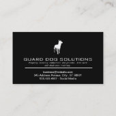 K9 | Bite Mark Visitekaartje (Achterkant)