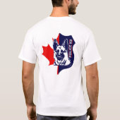 K9 Canada T-Shirt (Achterkant)