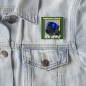 K9 Checkpoint Knop pincode Vierkante Button 5,1 Cm (In situ)