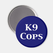 K9 Cops Cadeaus Magneet (Voorkant / Achterkant)