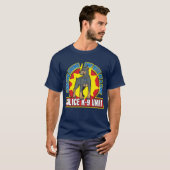 K9 Doberman Bite T-shirt (Voorkant volledig)