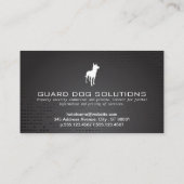 K9 Dog Animal Services Visitekaartje (Achterkant)