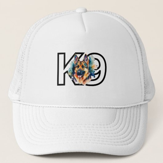 K9 Dog - De beste vriend Trucker Pet (Voorkant)