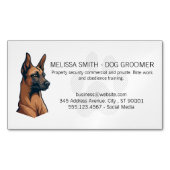 K9 Dog | Paw Magnetisch Visitekaartje (Voorkant)