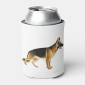 K9 Duitse Herder Politiehond Koelbox Blikjeskoeler (Blikje Voorkant)