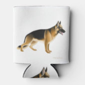 K9 Duitse Herder Politiehond Koelbox Blikjeskoeler (Voorkant)