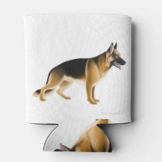 K9 Duitse Herder Politiehond Koelbox Blikjeskoeler (Achterkant)