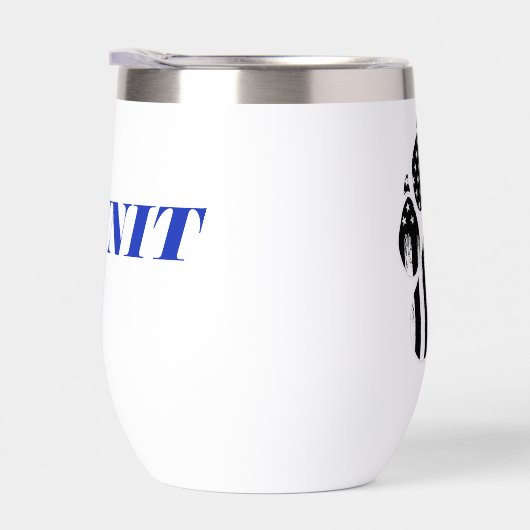 K9 Dunne Blauwe Lijn Poot Print (Rechts)