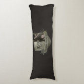 K9 Eenheid - Malinois - Belgisch herder Lichaamskussen (Voorkant Verticaal)