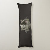 K9 Eenheid - Malinois - Belgisch herder Lichaamskussen (Achterkant (Verticaal))