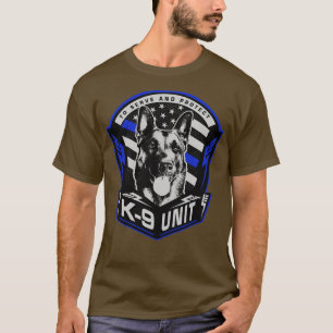 K9 Eenheid Malinois Belgische herder Mechelaar T-shirt